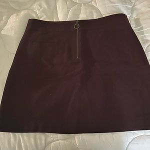 Madewell Eggplant color Skirt